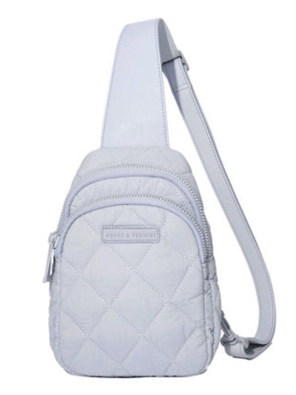 Poppy & Peonies Quilted Roamer, Light Blue, NWT